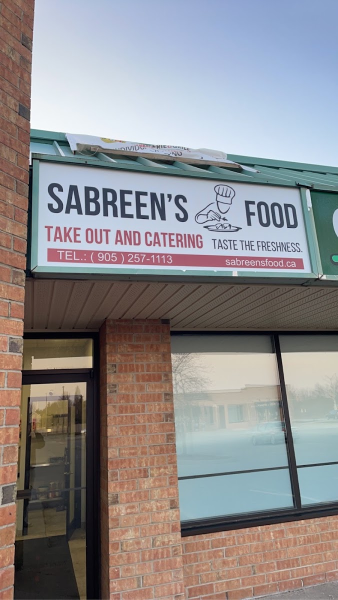 Banner Sabreen's Food 01